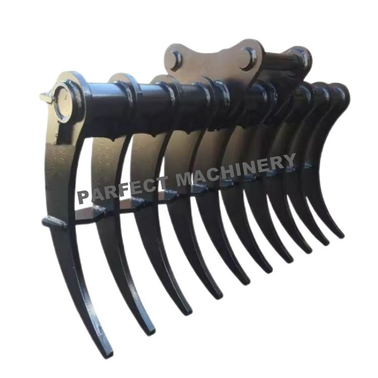 root rake-excavator bucket-metal welding09