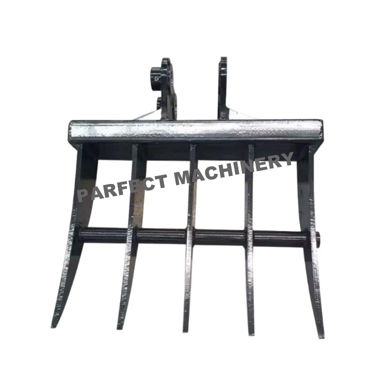 root rake-excavator bucket-metal welding07
