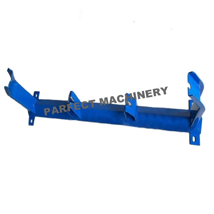welding conveyor Idler roller bracket frame for belt-frame welding-metal welding11