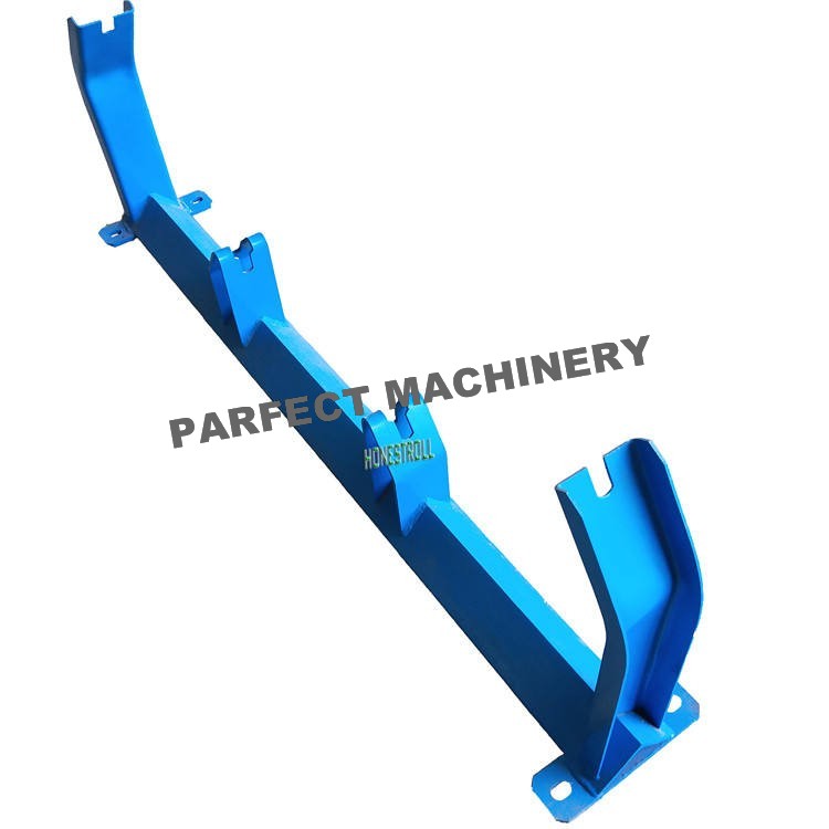welding conveyor Idler roller bracket frame for belt-frame welding-metal welding10