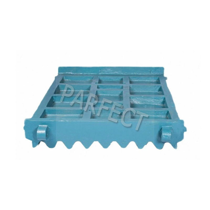 The concave plate of an impact crusher