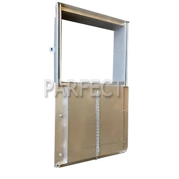 Discharge door 05