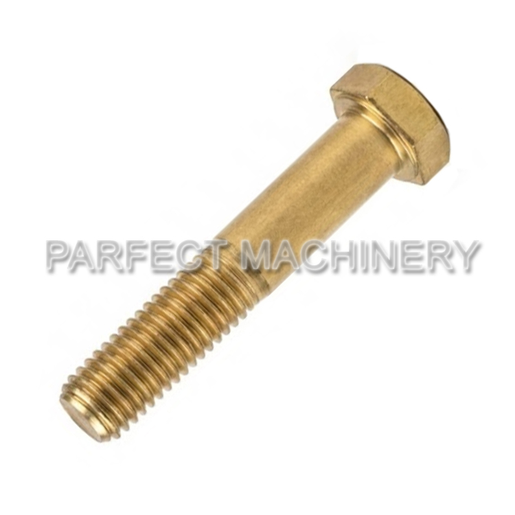 brass hex head bolt-cold headed brass part-cold forging 02
