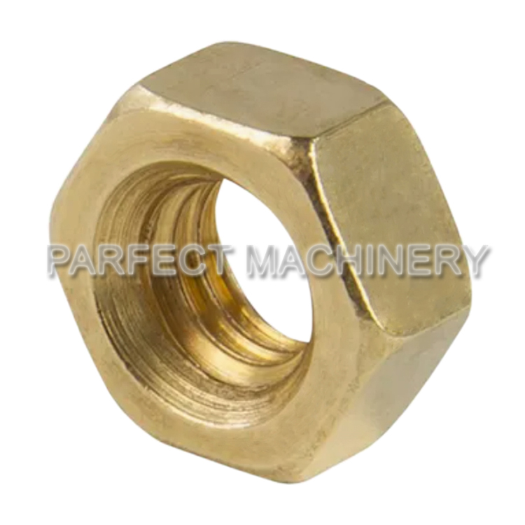 brass thread nut-cold headed brass part-cold forging 02
