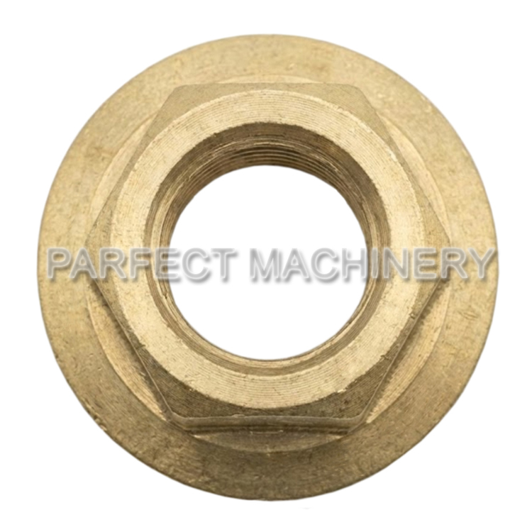 brass thread nut-cold headed brass part-cold forging 06