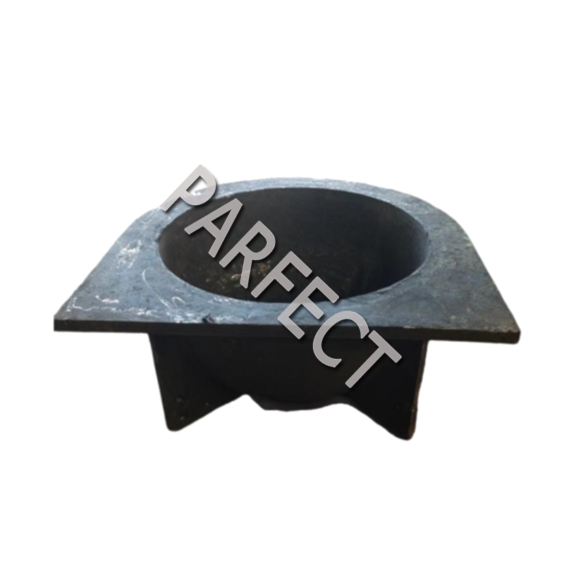 Slagging pot for aluminum smelting 8