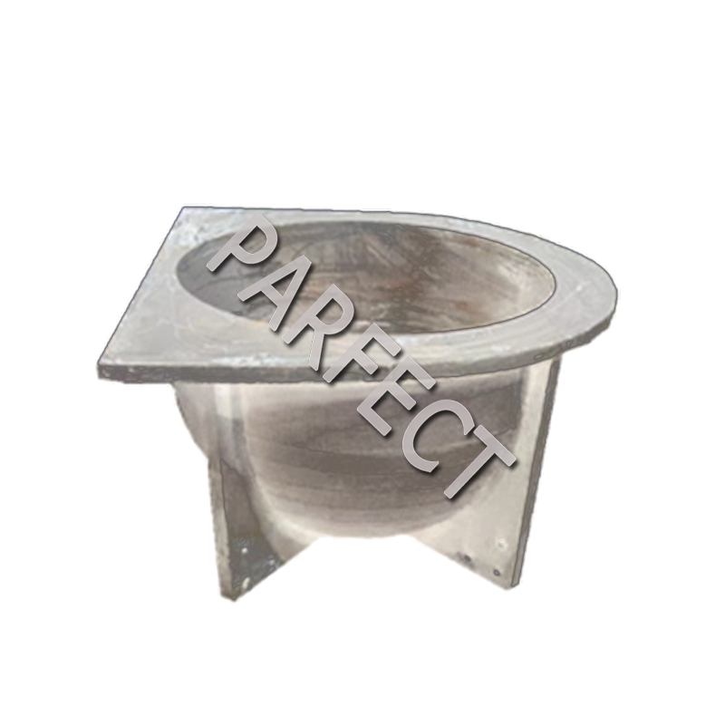 Slagging pot for aluminum smelting 4